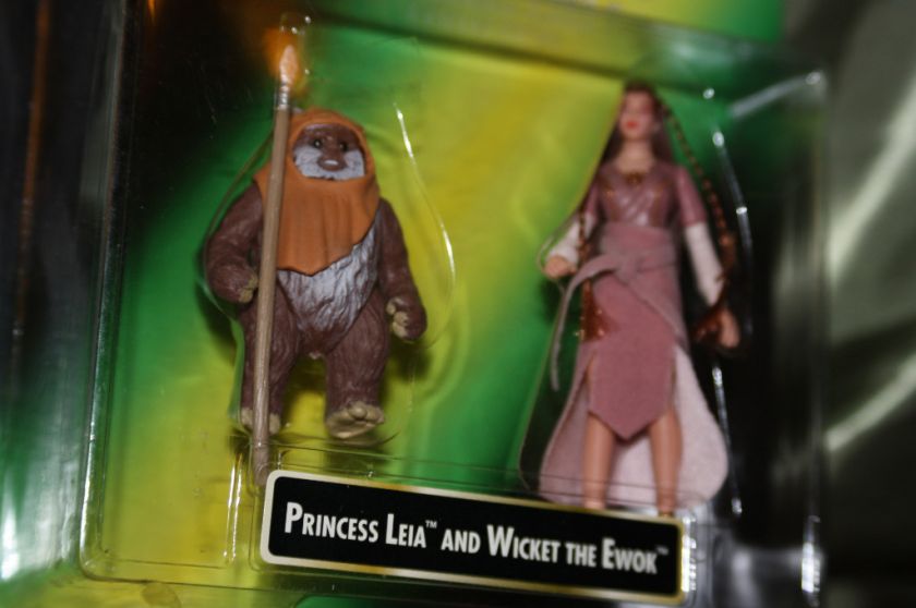Star Wars Princess Leia and Wicket The Ewok MOC Kenner 076281669397 