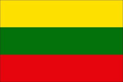 LITHUANIA COUNTRY VINYL FLAG DECAL STICKER  