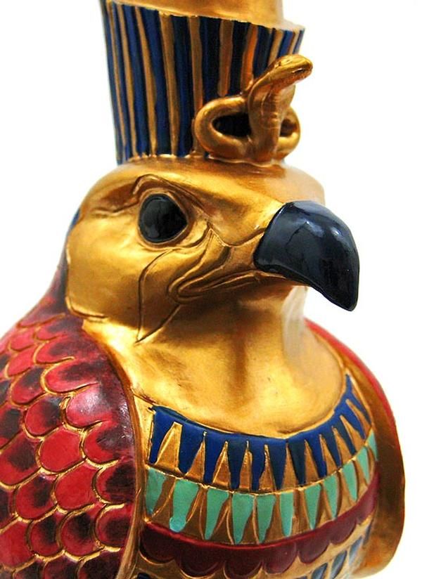 Egyptian God Horus Falcon Statue Figure Egypt  