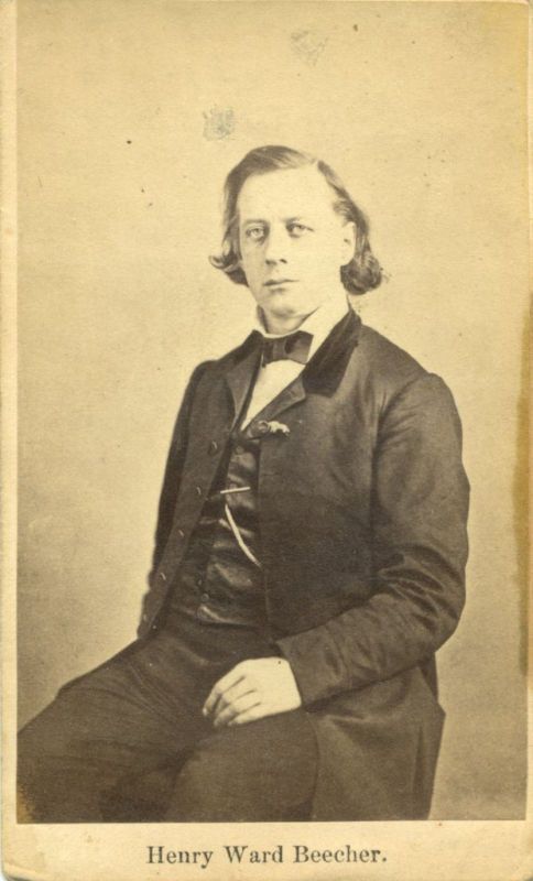 Henry Ward Beecher CDV UACC PADA  