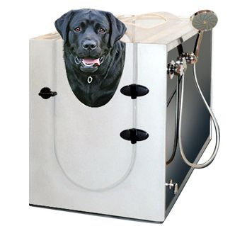PORTABLE DOG SPA ENCLOSURE TUB SHOWER WASH FOR HOME PET  