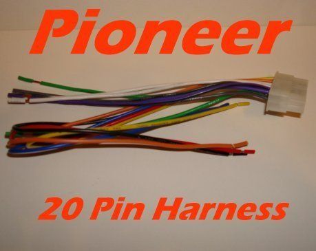 PIONEER Wire Harness DEH P720 P520 P600 P700R 20 pin  
