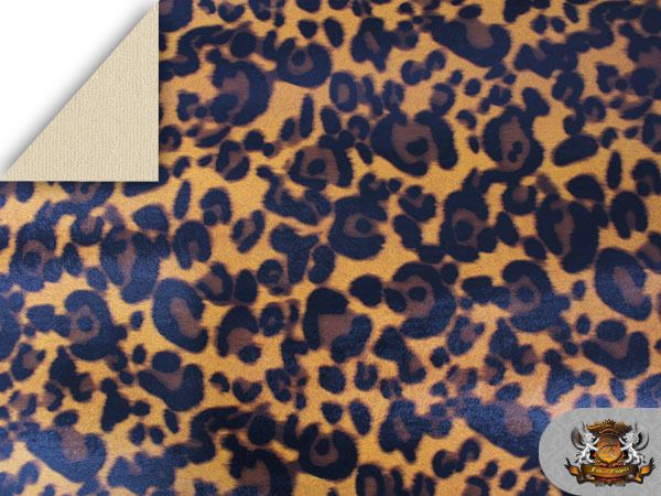Vinyl GOLD BLACK LEOPARD Fake Leather Upholstery Fabric  