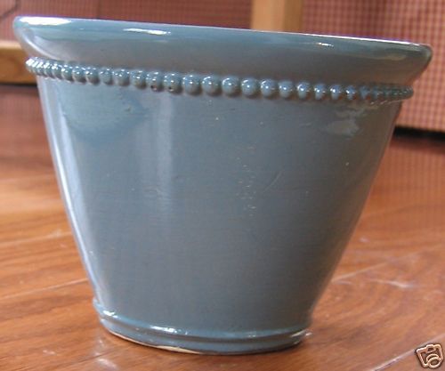 Lovely Light Weight Ceramic Mix Flower Pot, Blue  