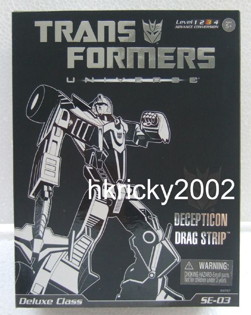   Transformers Universe Deluxe Class SE 03 Drag Strip Figure  