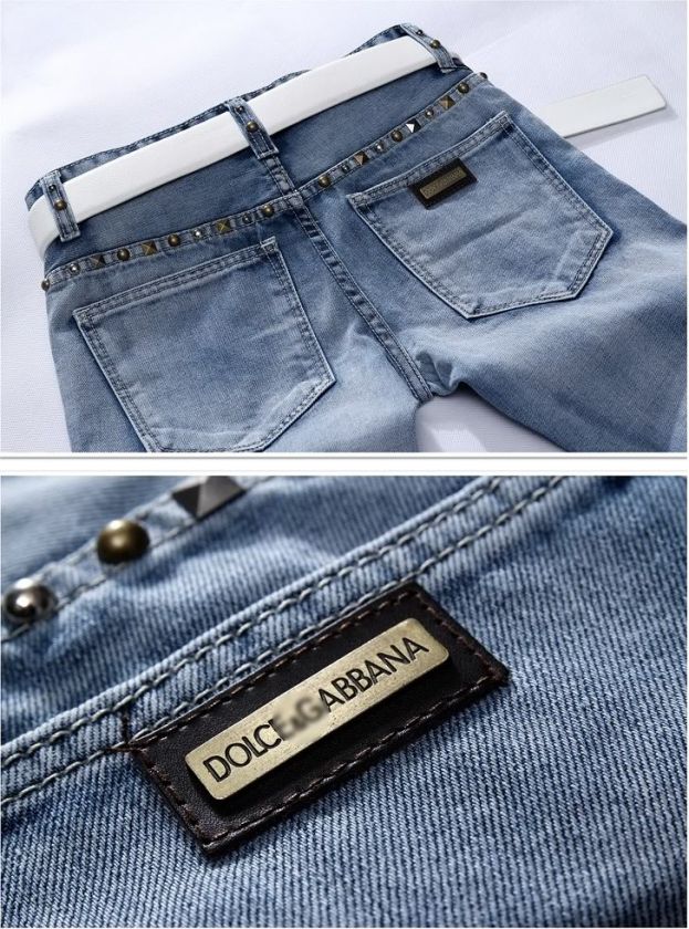NEW DG #809 Washed Mens Fashion Denim Jeans Size 29 36  