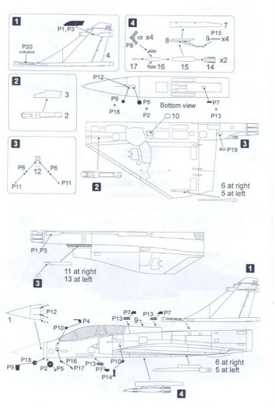 Olimp Resin 1/72 MIRAGE 2000D AFGHANISTAN LIBYA Conversion Set  